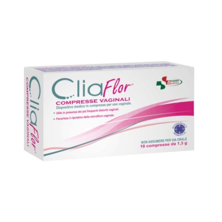 Cliaflor Plus 10 compresse vaginali