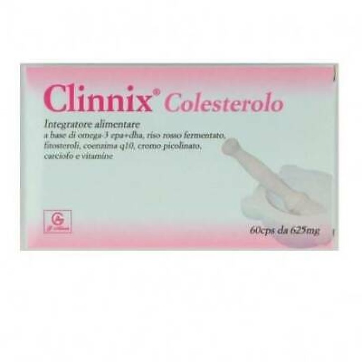 Clinnix Colesterolo 60 Capsule - Integratore per il Colesterolo