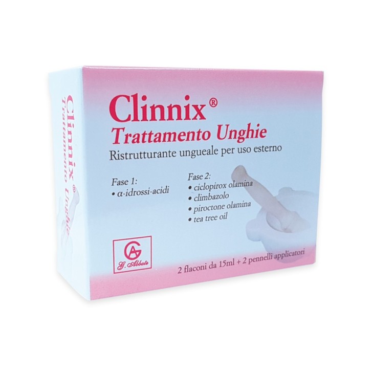 Clinnix Trattamento Unghie 2 x 15 ml