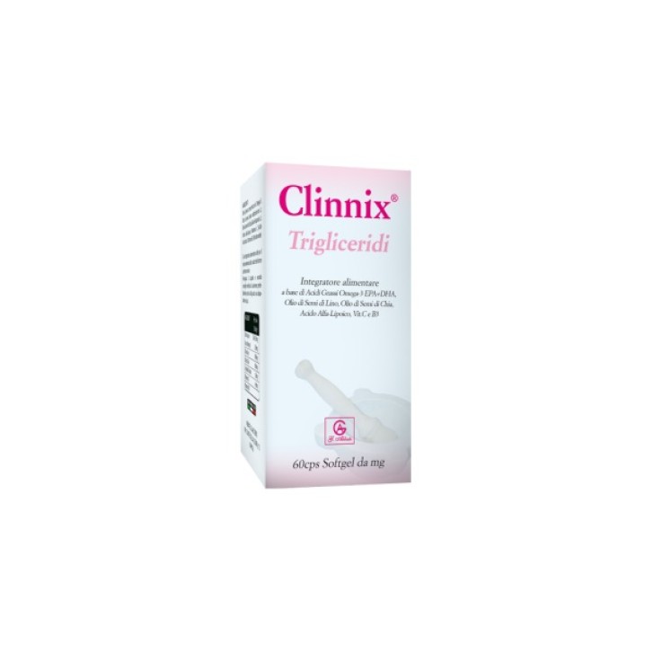 Clinnix Trigliceridi 60 Capsule - Integratore per il Colesterolo