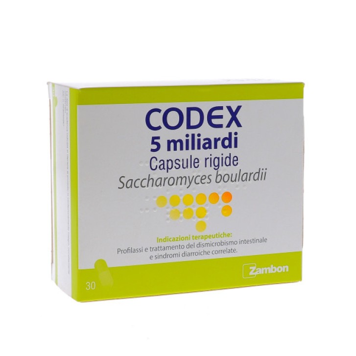 Codex 5 Miliardi Fermenti Lattici 250 mg 30 capsule