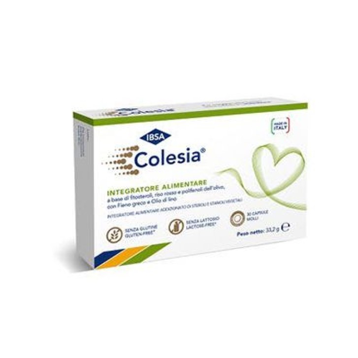 Colesia Soft Gel 30 Capsule - Integratore per il controllo del Colesterolo