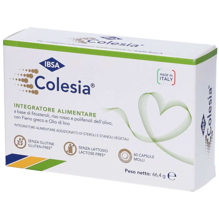 Colesia 60 capsule molli - Integratore Controllo Colesterolo