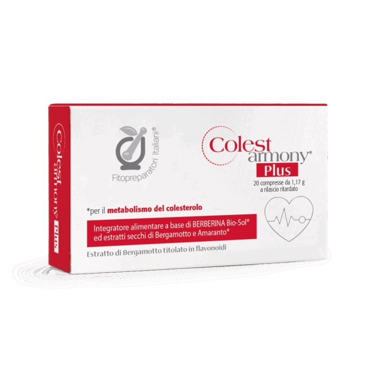 Colestarmony Plus 20 compresse - Integratore Controllo Colesterolo