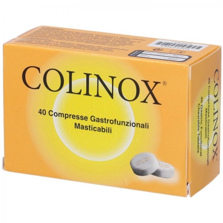 Colinox 40 compresse masticabili - Integratore Benessere Intestinale