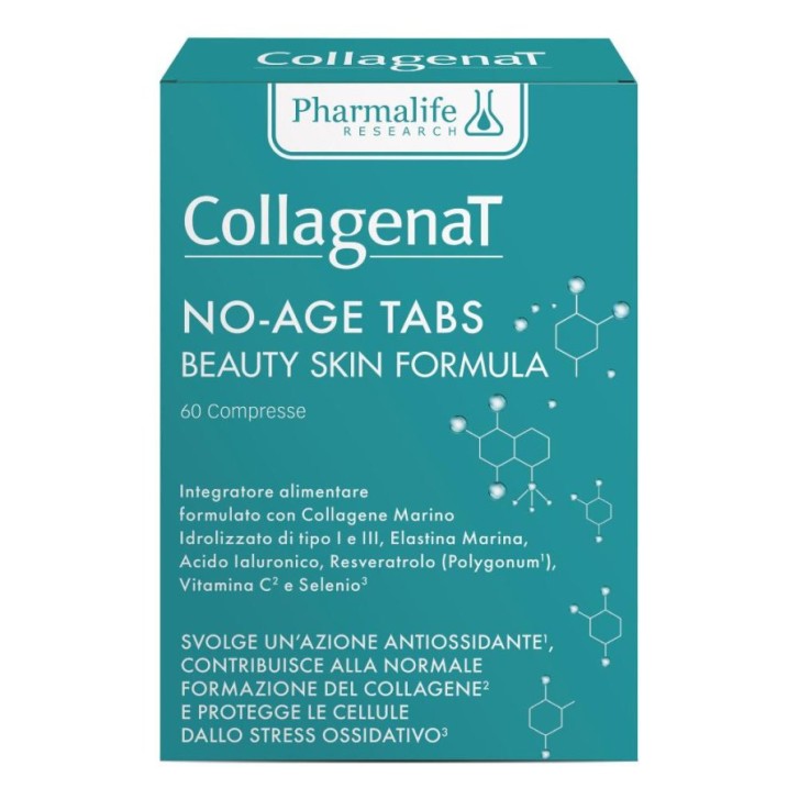 Collagenat No-Age Tabs 60 Compresse - Integratore per il Benessere della Pelle