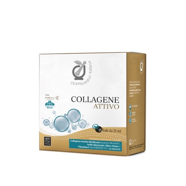 Collagene Attivo 15 fiale da 25 ml - Integratore Benessere della Pelle