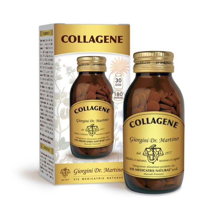 Collagene Dr. Giorgini 180 Pastiglie - Integratore Benessere di Pelle Ossa e Cartilagini