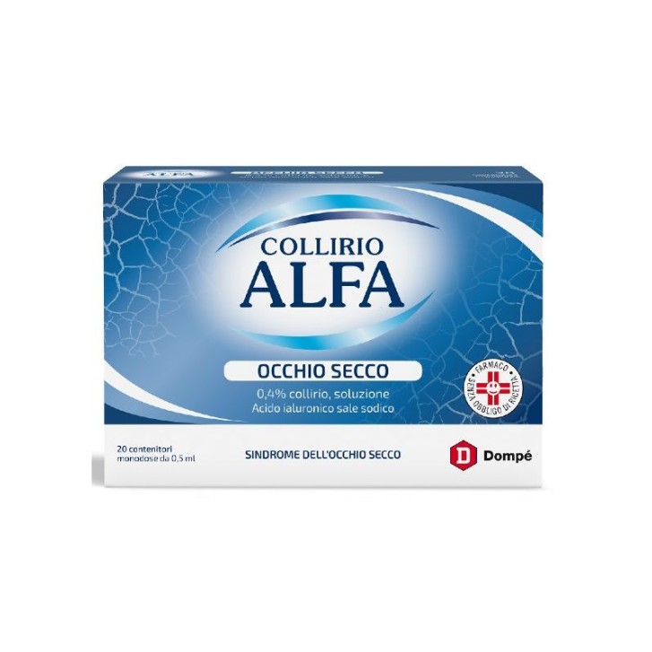 Collirio Alfa Acido Ialuronico 20 Flaconcini 0,5 ml