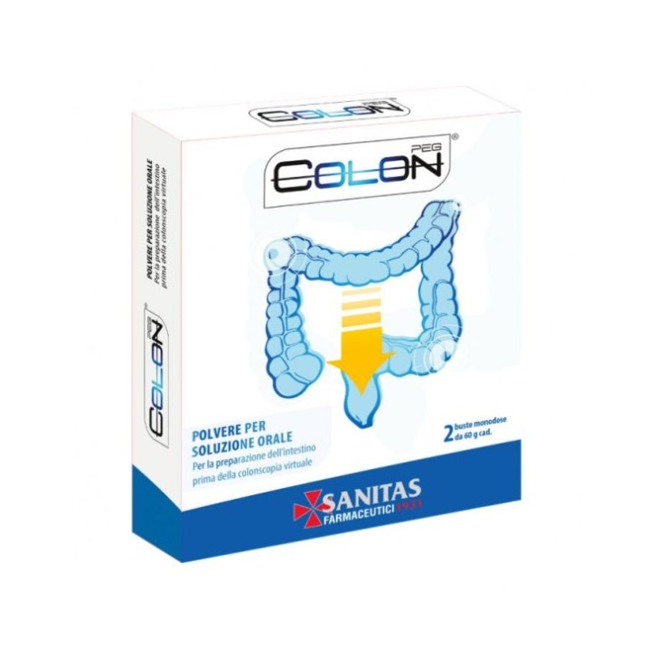 Colonpeg 2 Bustine da 60 g - Dispositivo Medico