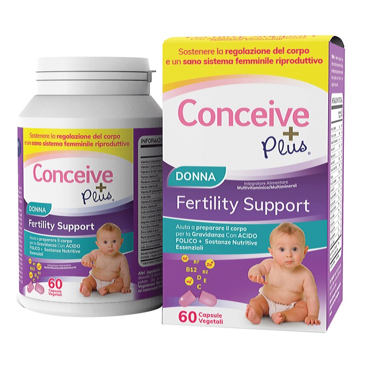 Conceive Plus 60 Capsule - Integratore Supporto Fertilità Femminile