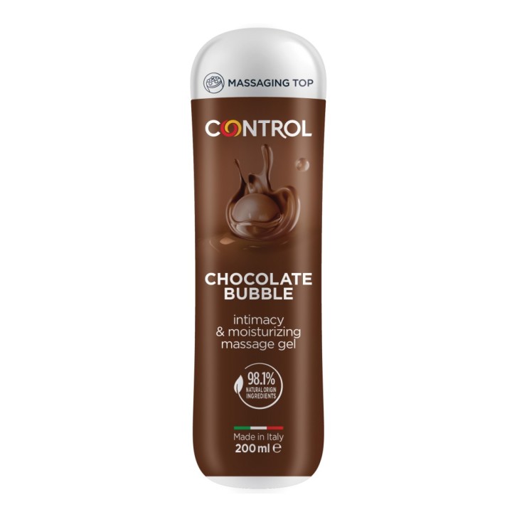 Control Gel Intimo Massaggio 3 in 1 Bubble Chocolate 200 ml