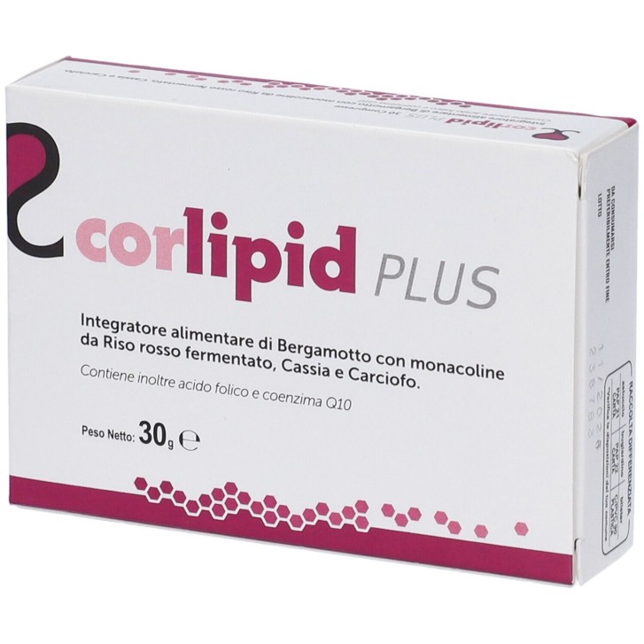 Corlipid Plus 30 compresse - Integratore Controllo Colesterolo