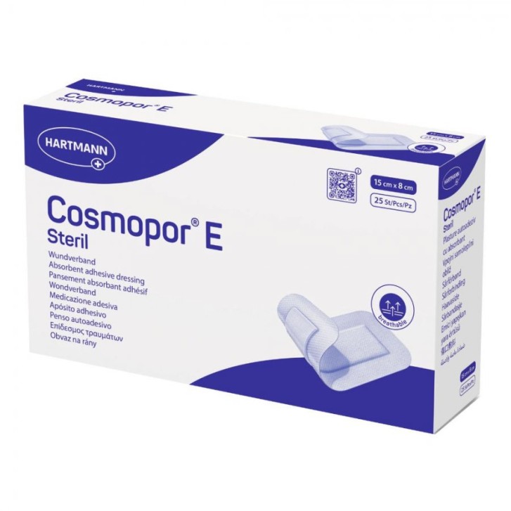 Cosmopor E Medicazione Sterile 15 x 8 cm 25 Pezzi