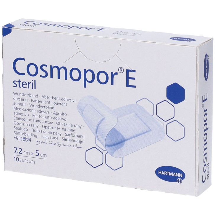 Cosmopor E Medicazione Sterile 7,2 x 5 cm 10 Pezzi