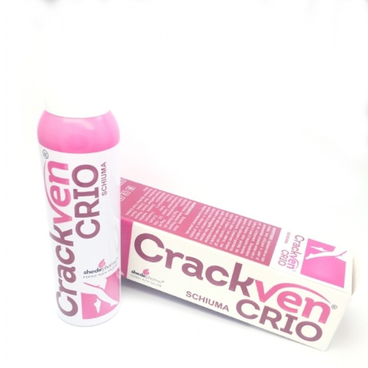 Crackven Crio Schiuma per Gambe Pesanti 150 ml