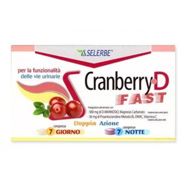 Selerbe Cranberry D Fast 7 + 7 Compresse - Integratore Alimentare