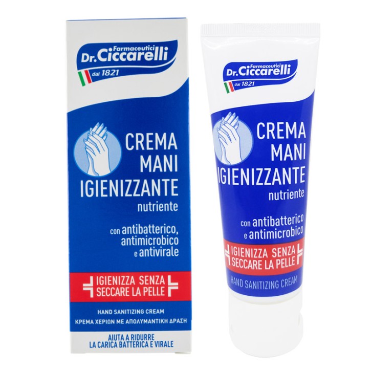 Crema Mani Igienizzante Antibatterica Dr. Ciccarelli 75 ml