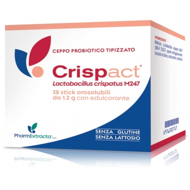 Crispact 30 stick orosolubili - Integratore Probiotico Tipizzato