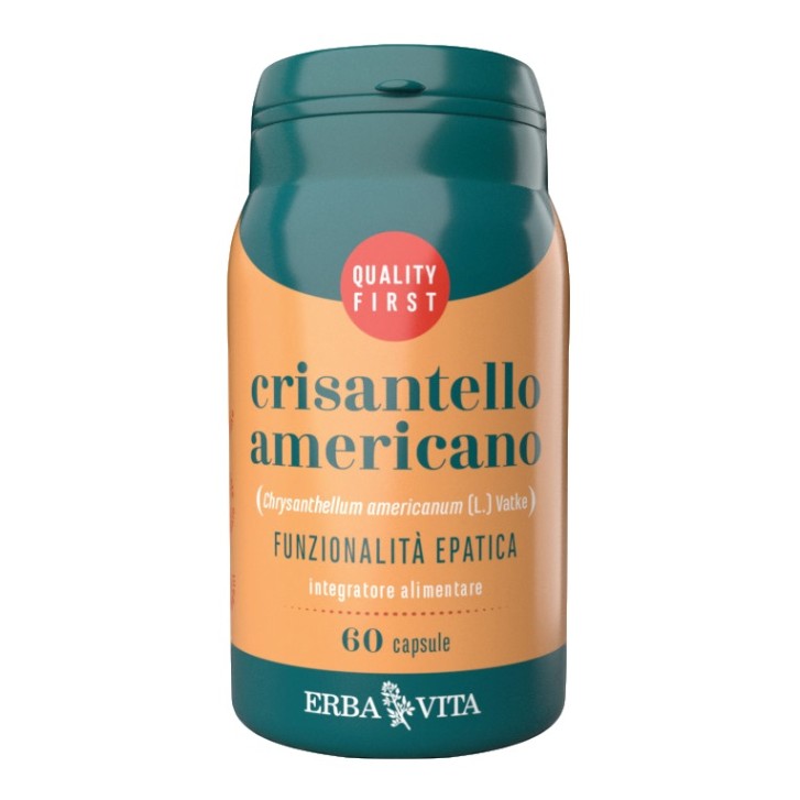 Cristantello Americano Erba Vita 60 capsule - Integratore Funzionalità Epatica