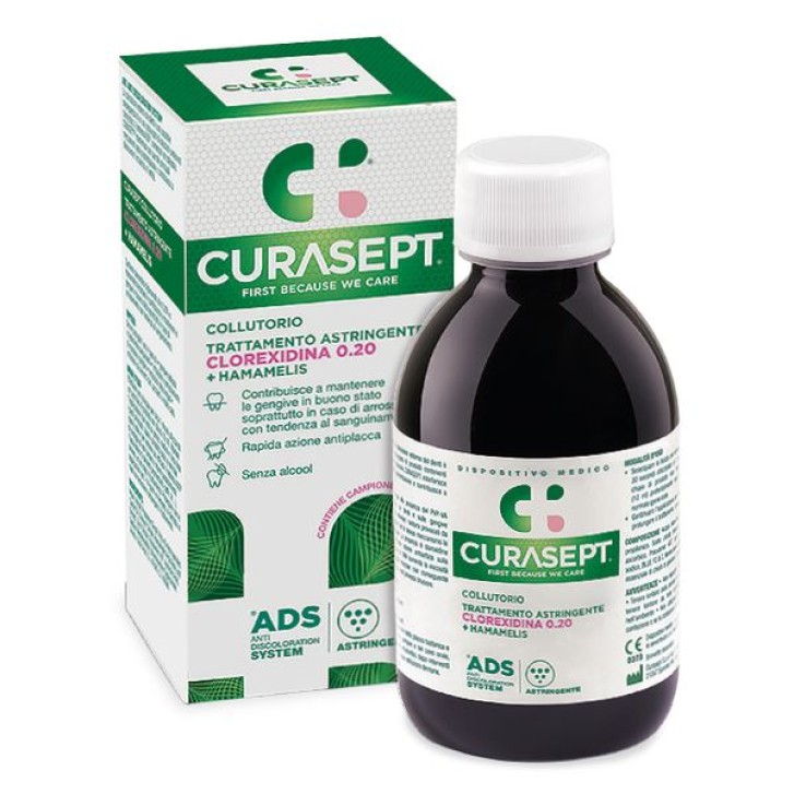 Curasept Collutorio ADS 0,20 Trattamento Astringente 200 ml