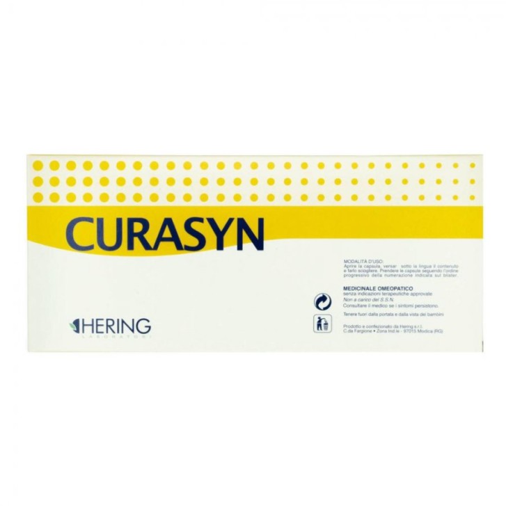 Hering Curasyn 29 500 mg 30 capsule - Rimedio Omeopatico