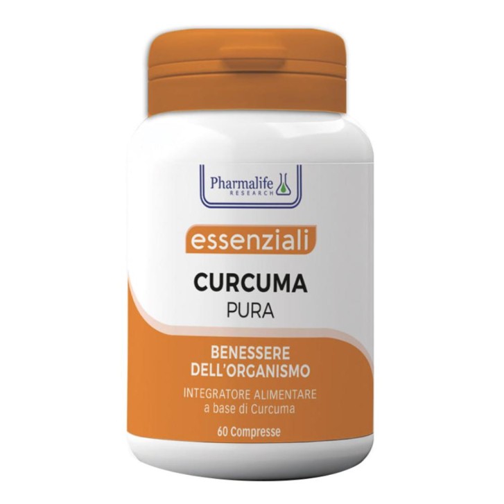 Curcuma Pura 60 Compresse - Integratore per Articolazioni e Digestione