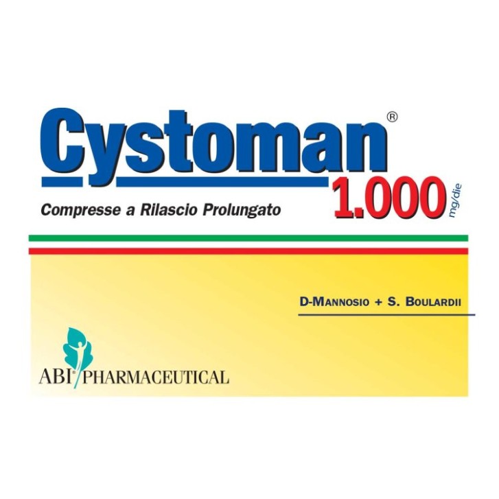 Cystoman-1000 12 Compresse - Integratore Alimentare