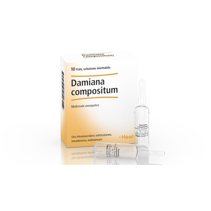 Heel Damiana Compositum 10 Fiale - Rimedio Omeopatico