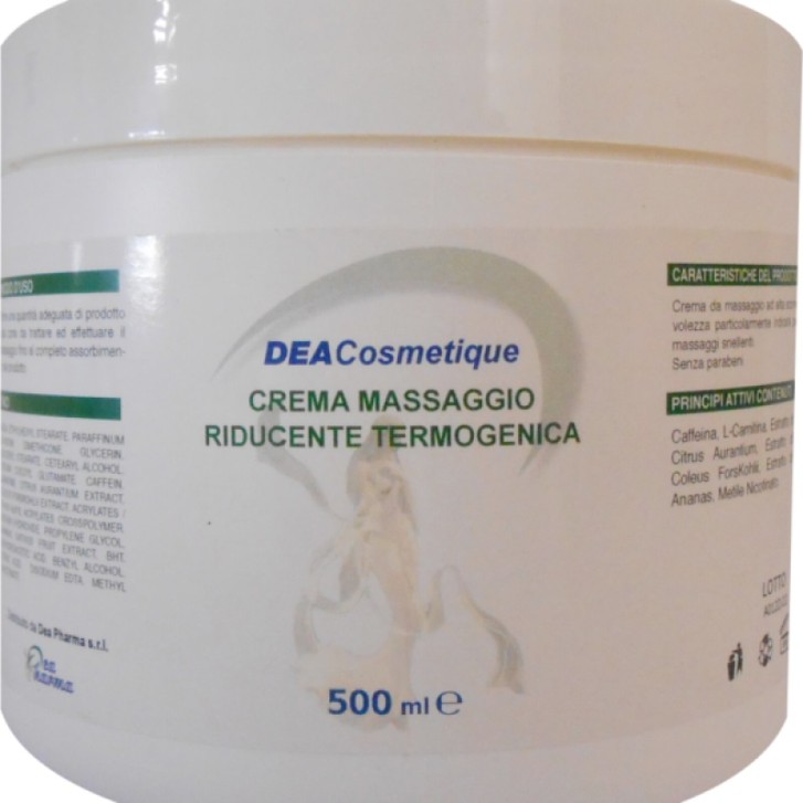 Deapharma Crema Massaggio Riducente Termogenica 500 ml