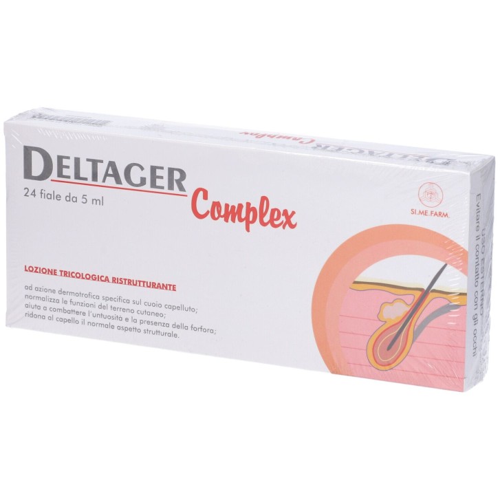 Deltager Complex Lozione Capelli 24 Fiale da 5 ml