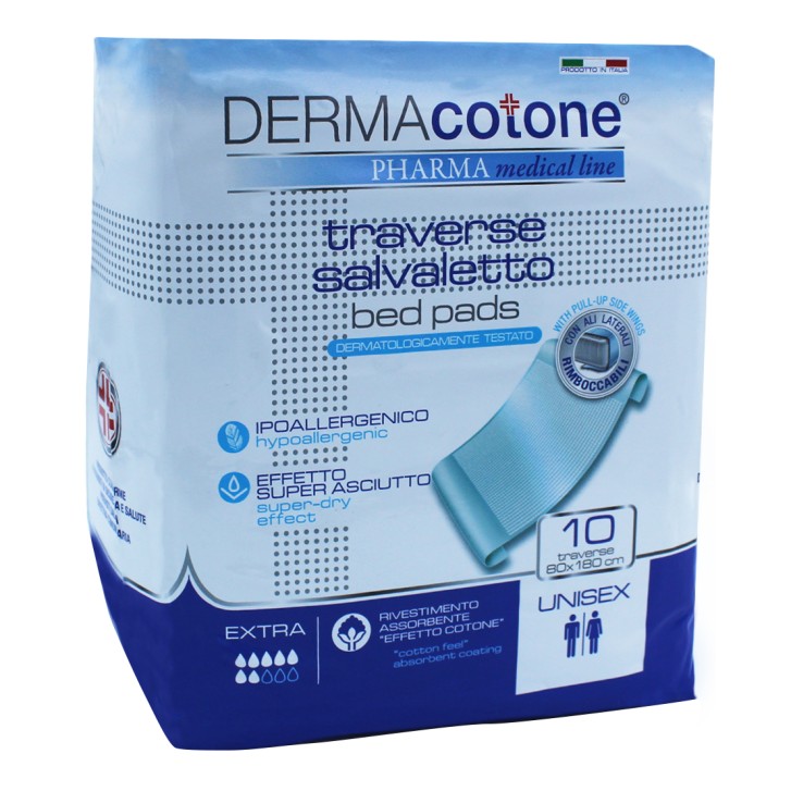 Dermacotone Traverse Salvaletto con Ali Laterali 80 x 180 10 pezzi