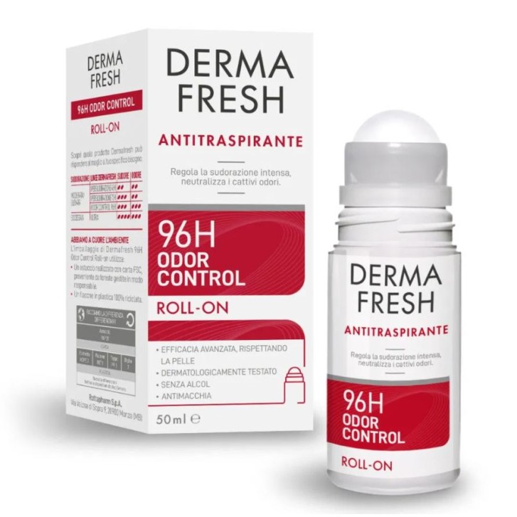 Dermafresh Deodorante 96h OdorControl Roll On 50 ml