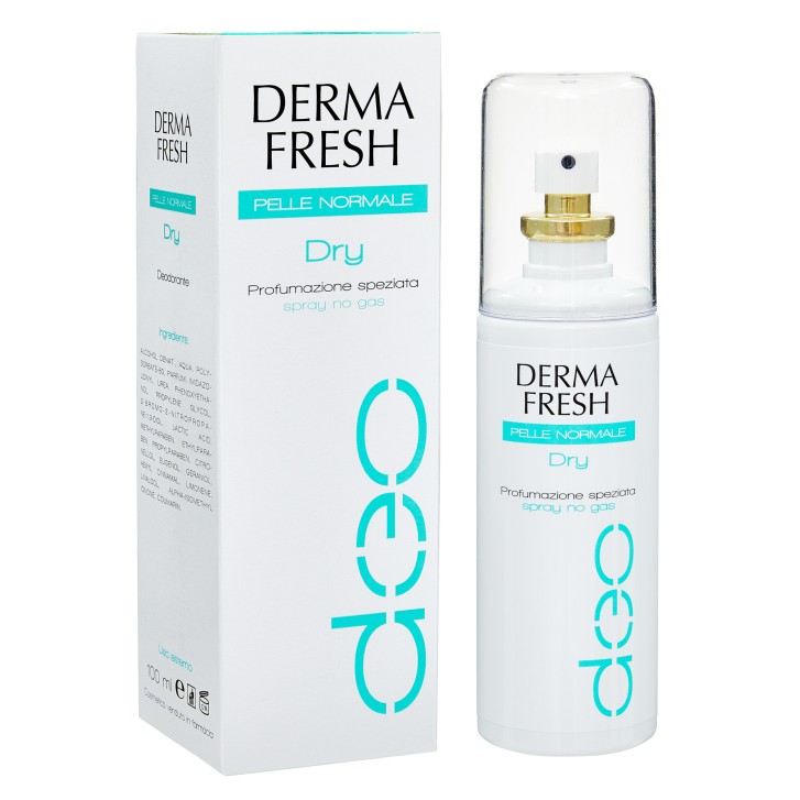 Dermafresh Deodorante Dry per Pelle Normale Spray 100 ml