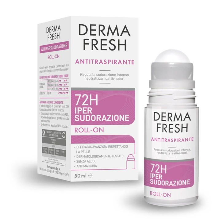 Dermafresh 72H Ipersudorazione Roll-on 50 ml