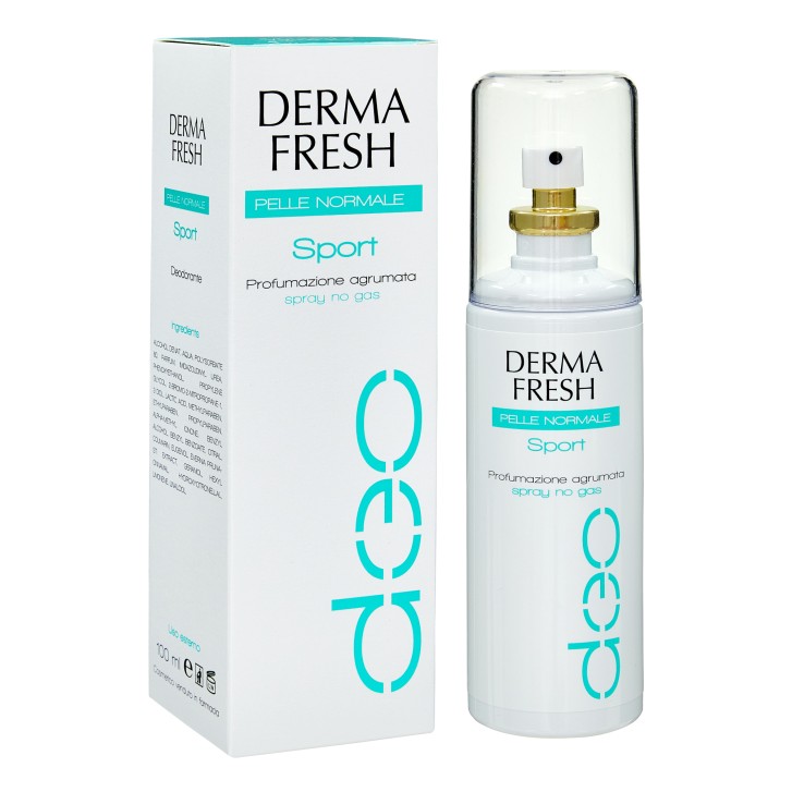 Dermafresh Deodorante Sport per pelle Normale con profumazione Agrumata 100 ml