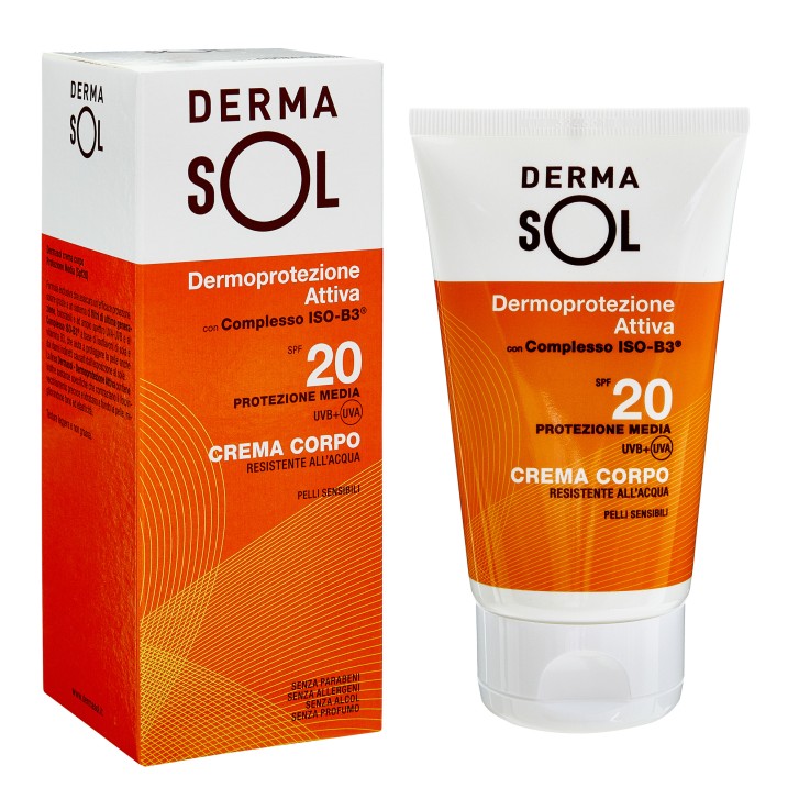 Dermasol Solare Crema Corpo SPF 20 100 ml