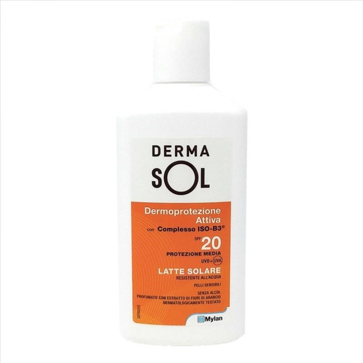 Dermasol Latte Solare SPF 20 Protezione Corpo Spray 150 ml