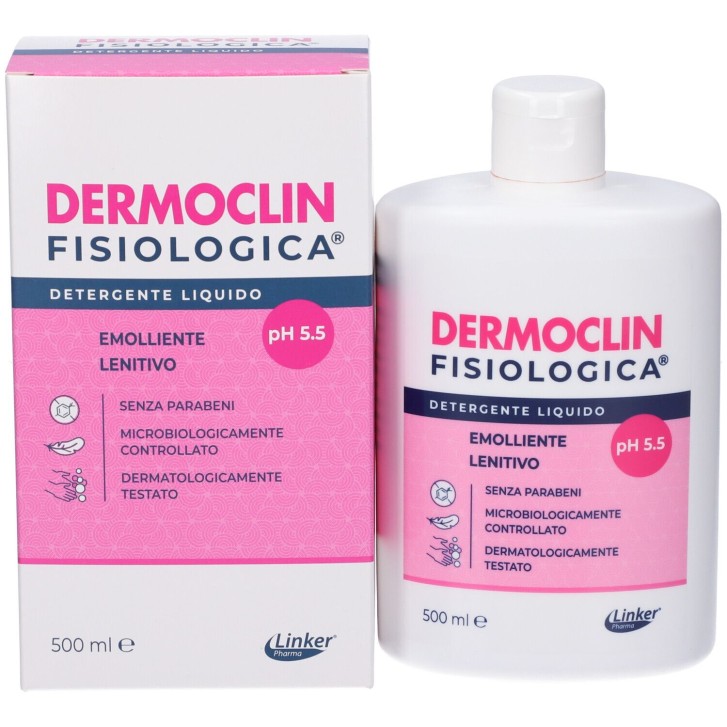Dermoclin Fisiologica Detergente pH 5,5 500 ml