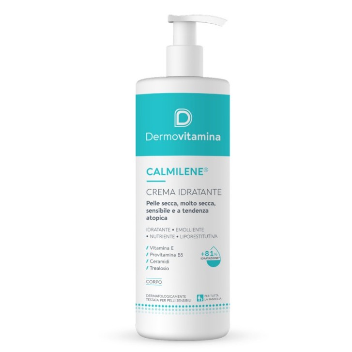DermoVitamina Calmilene Crema Pelle Secca e Sensibile 500 ml
