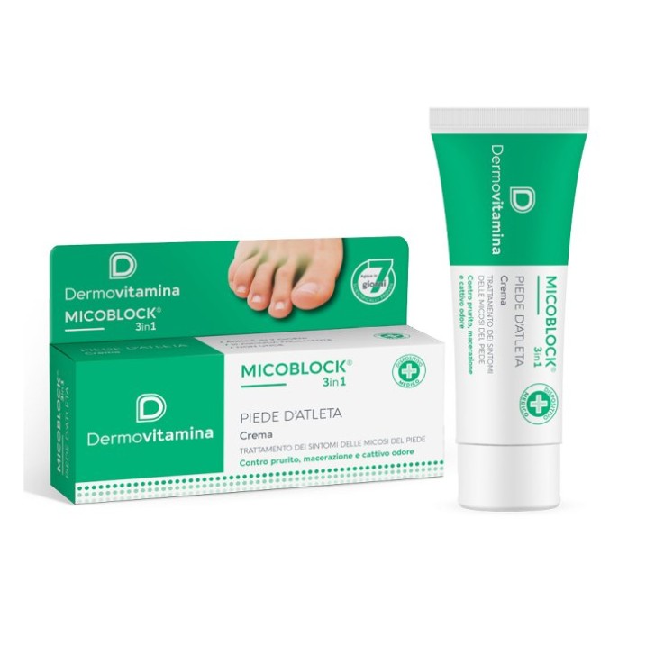 DermoVitamina MicoBlock Crema Micosi e Piede d'Atleta 30 ml