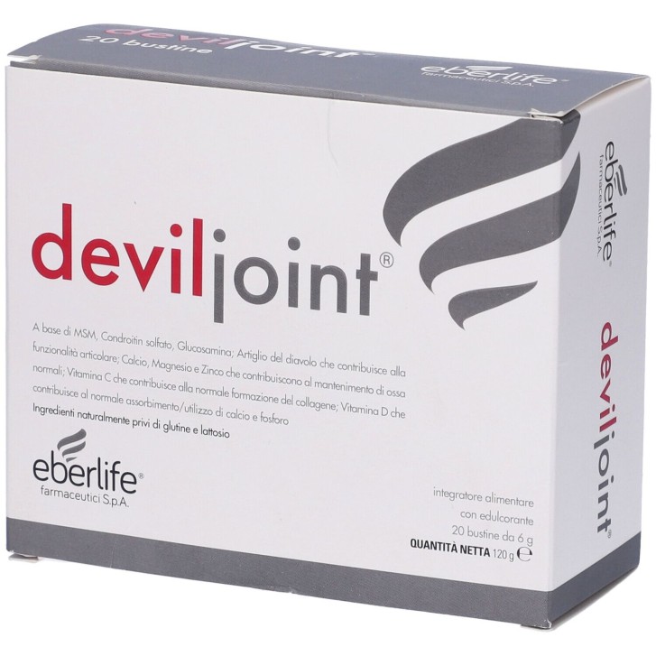Deviljoint 20 bustine - Integratore Benessere Articolazioni e Ossa