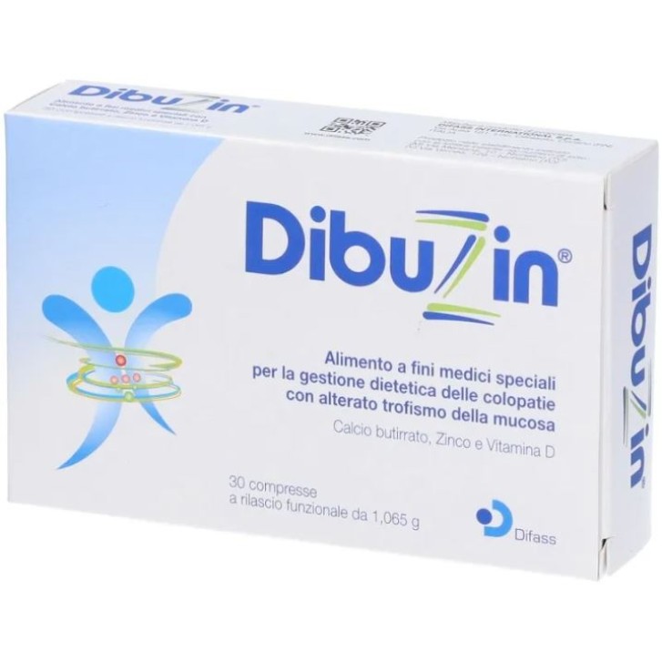 Dibuzin 30 Compresse - Integratore per Benessere del Colon