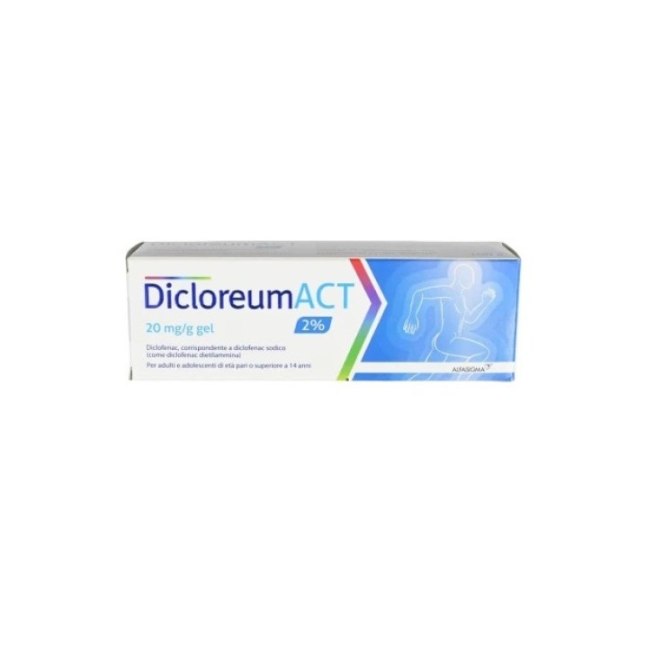 Dicloreumact 20 mg/g Gel 100 g - Farmaco Antinfiammatorio