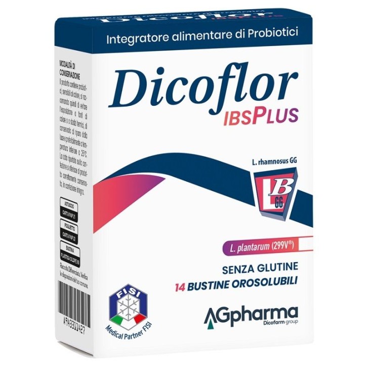 Dicoflor Ibs Plus 14 bustine - Integratore Probiotici