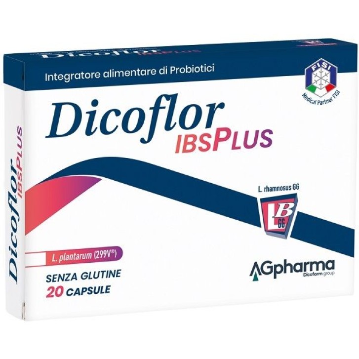 Dicoflor Ibs Plus 20 capsule - Integratore Probiotici