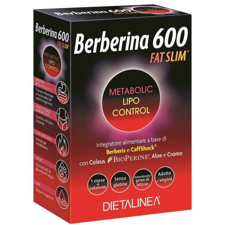 Dietalinea Berberina 600 60 compresse - Integratore Controllo Peso