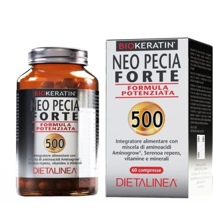 Dietalinea Biokeratin Neo Pecia Forte 500 60 Compresse - Integratore Alimentare