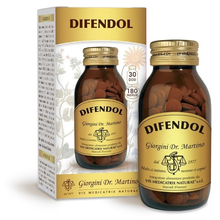 Difendol Dr. Giorgini 180 pastiglie - Integratore Alimentare