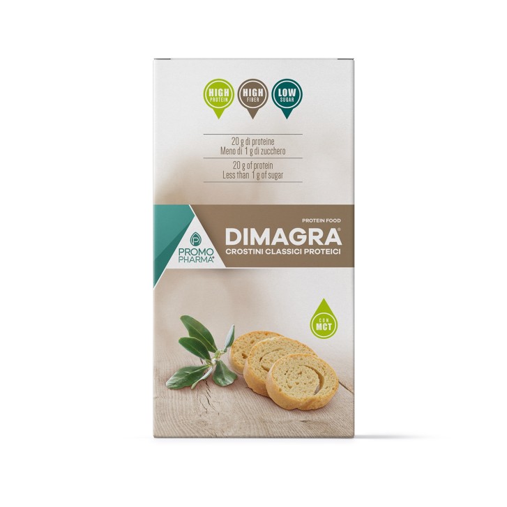 Dimagra Crostini Classici Proteici 200 grammi